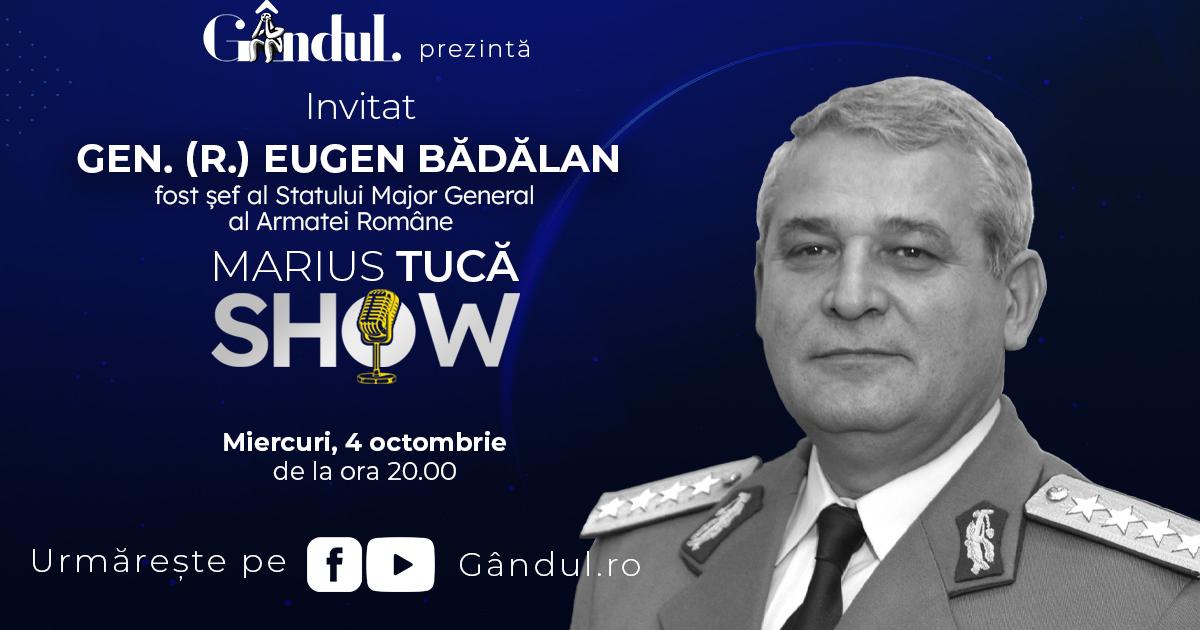 Marius Tucă Show începe miercuri 4 octombrie de la ora 19 30 live pe