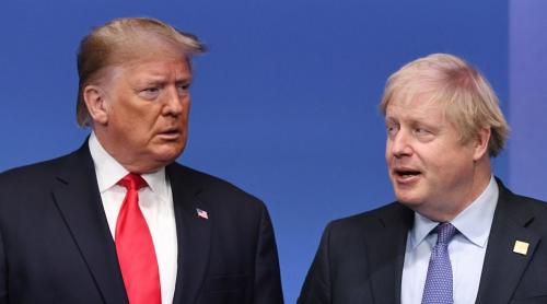 „Lumea are nevoie” de întoarcerea lui Donald Trump la Casa Albă, spune Boris Johnson