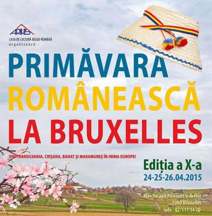 Primavara romaneasca la Bruxelles