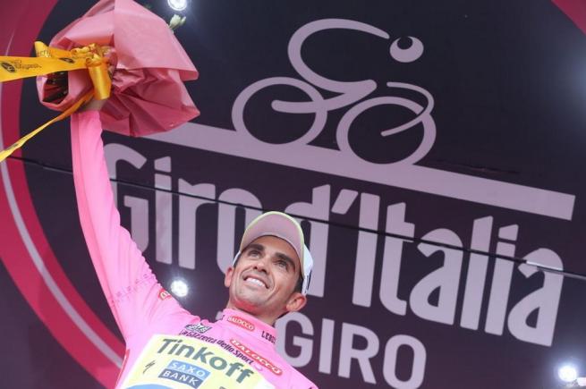 Contador s-a catarat in tricoul roz. Evadatul Tvetcov s-a predat pe ultima catarare in etapa de astazi din Turul Italiei