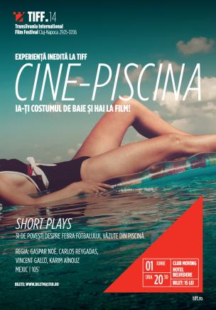 TIFF: La Cluj poţi vedea filme direct din piscină. Rugăm nu săriţi!