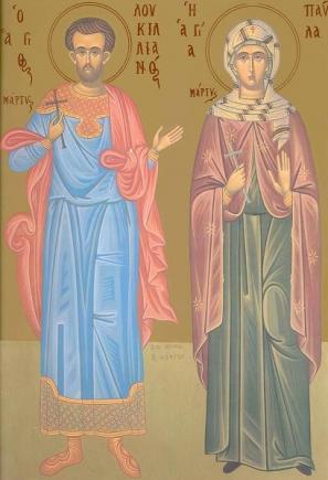 Calendar creştin ortodox 3 iunie: Sfinţii Mucenici Luchilian, Ipatie, Paul, Dionisie, Claudie şi Paula fecioara