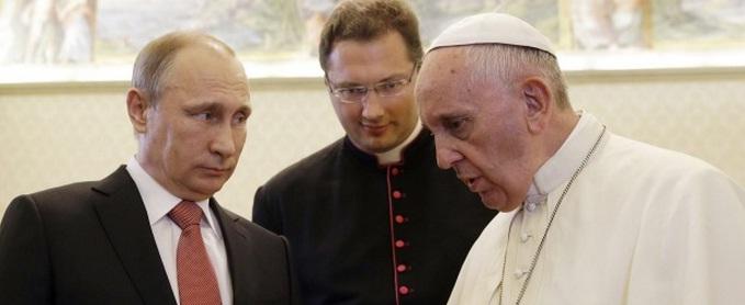 Ce i-a dăruit Papa Francisc lui Vladmir Putin