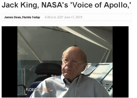 Jack King, “vocea Apollo”, de la NASA, a decedat la vârsta de 84 de ani (VIDEO)