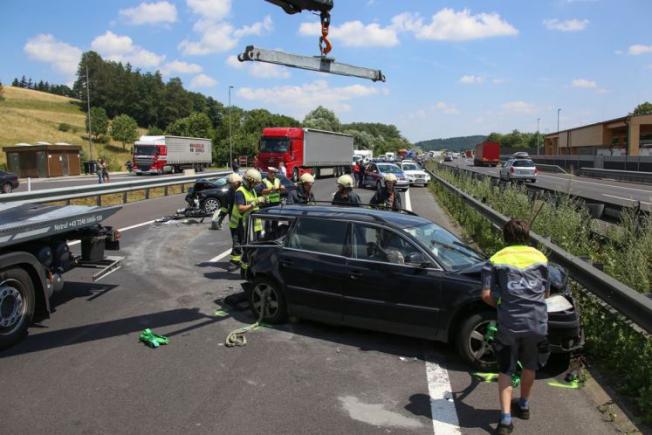 AUSTRIA. Accident în lanț pe A8 după ce un șofer român a adormit la volan