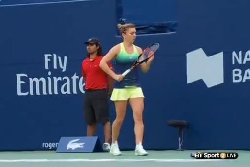 Victoria cu numărul 300 pentru Halep. A spulberat-o pe Radwanska cu 6-3, 6-1, după ce pierduse primul set la ZERO