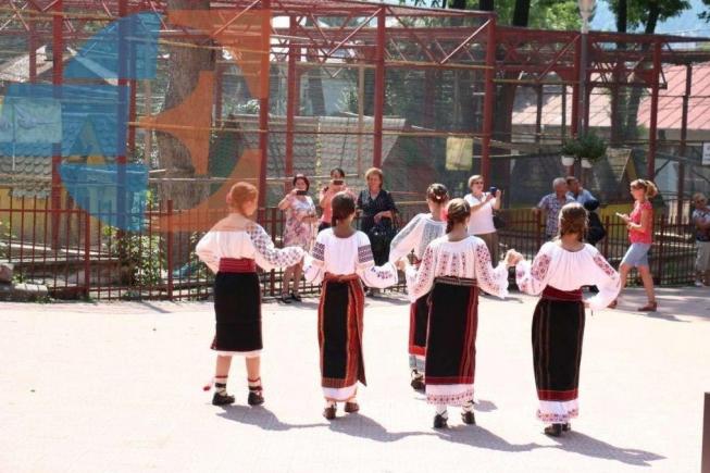 LEUL ŞI GIRAFA JOACÃ BÃTUTA MOLDOVINEASCÃ. La grădina zoologică din Piatra Neamţ animalele ascultă muzică populară (VIDEO)