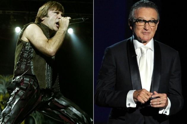 Omagiu lui Robin Williams, pe noul album Iron Maiden