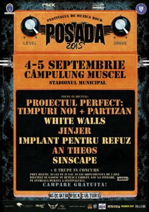 Posada Rock 2015: programul recitalurilor şi ordinea de intrare în concurs