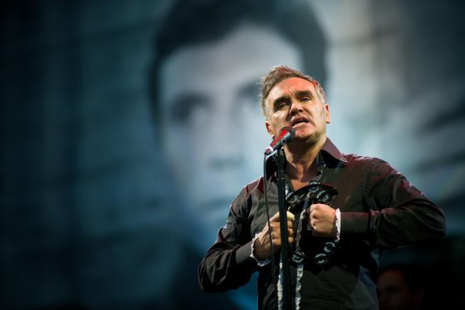 Carnea interzisă la concertul Morrissey. 