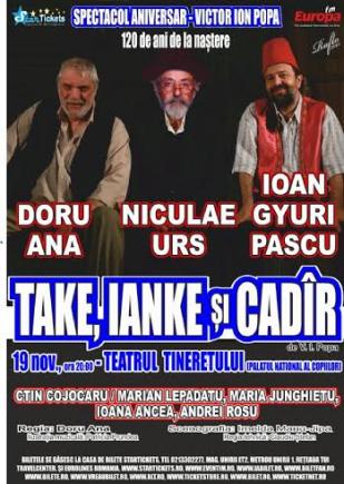 Unde mergem în noiembrie ? Teatrul Tineretului, Teatrul Naţional, Teatrul de Comedie