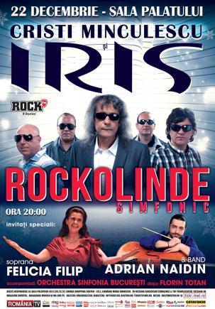 Concert de rockolinde la Sala Palatului cu Cristi Minculescu & Iris