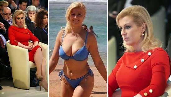 Ce președinte are Croația! Pozele ei, pe plajă, confundate cu cele ale soției rapperului Ice T!