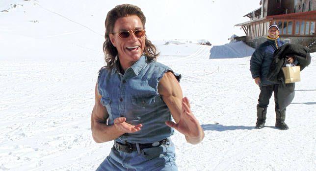 Van Damme filmează o reclamă la o marcă de bere, la Bâlea Lac