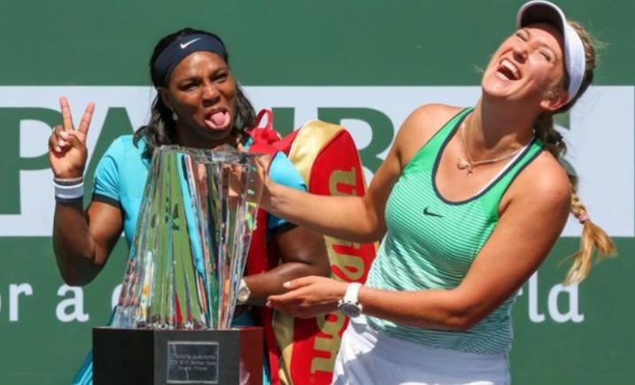 Victoria Azarenka, învingătoare la Indian Wells. Jucătoarea belarusă învins-o pe Serena Williams în finală