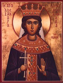 Calendar ortodox 21 aprilie: Sfânta Muceniţă Alexandra împărăteasa