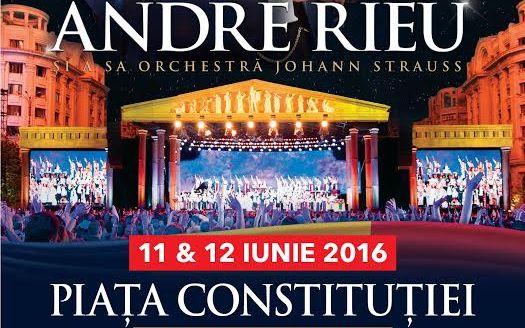 Concertul violonistului ANDRÉ RIEU din 11 iunie 2016, aproape sold-out. Bilete și pentru 12 iunie