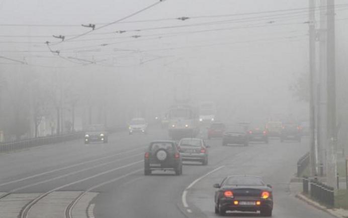 ALERTĂ METEO! Cod galben de ceaţă în mai multe zone din țară, inclusiv în Bucureşti