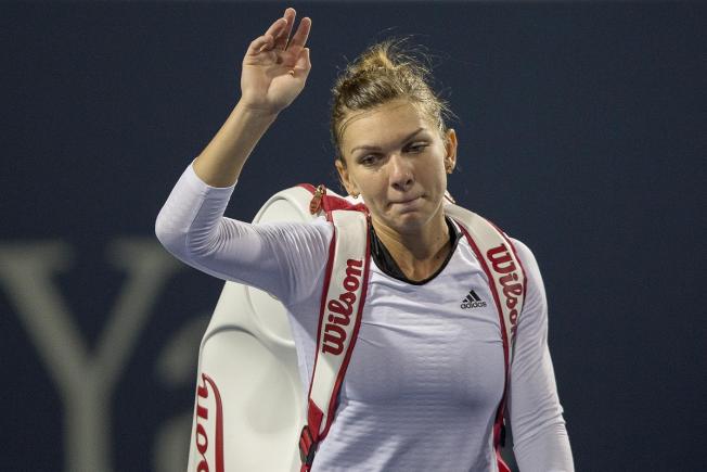 Simona Halep, la bere la Madrid (FOTO)