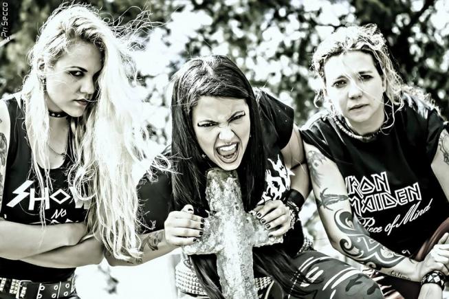 Seară thrash metal, cu trio-ul Nervosa, cap de afiș