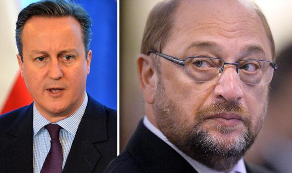 Schulz: David Cameron a luat ostatic întregul continent european