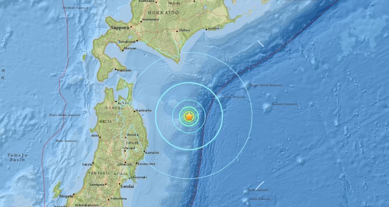 Cutremur puternic în Japonia. Seismul s-a produs în largul coastei de nord