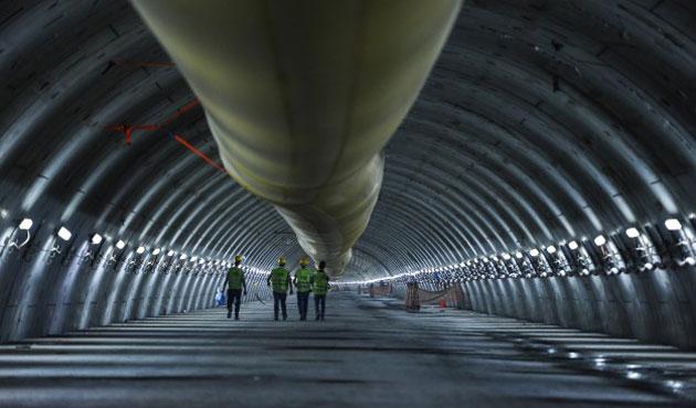 Eurasia, primul tunel rutier pe sub strâmtoarea Bosfor, va fi deschis pe 20 decembrie
