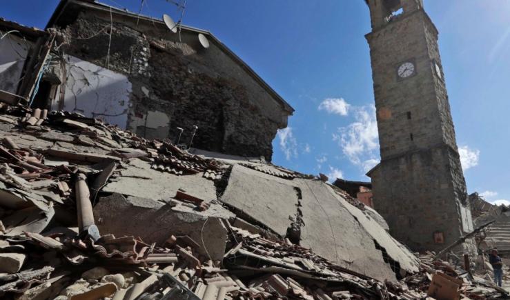 Un nou cutremur a zguduit Italia! Seismul s-a produs la 10 kilometri adâncime (VIDEO)