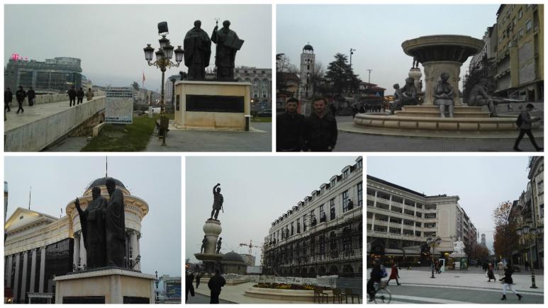 Capitala europeană a kitsch-ului, din bani publici. La Skopje, printre statui (FOTOREPORTAJ)