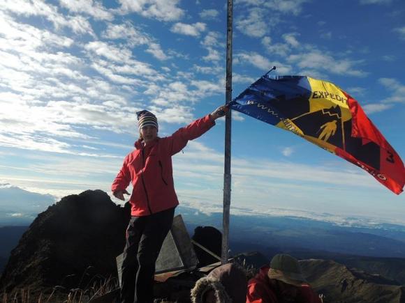 Tânăra alpinistă româncă Dor Geta Popescu a stabilit un nou record mondial