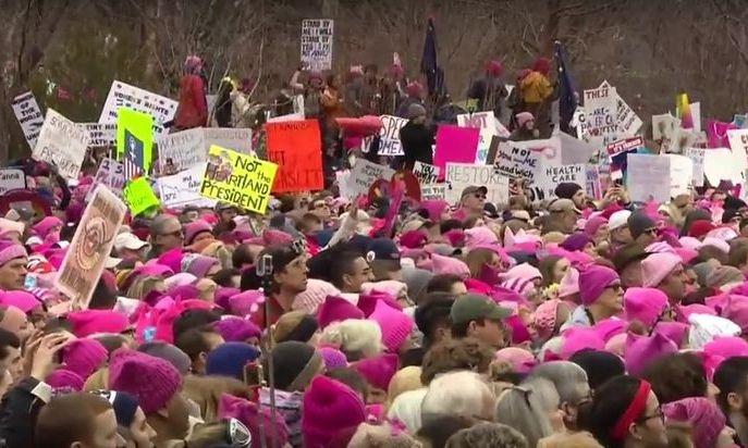 SUA: Marșul femeilor contra lui Trump!