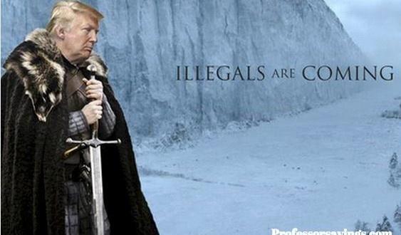 The Wall, varianta Trump