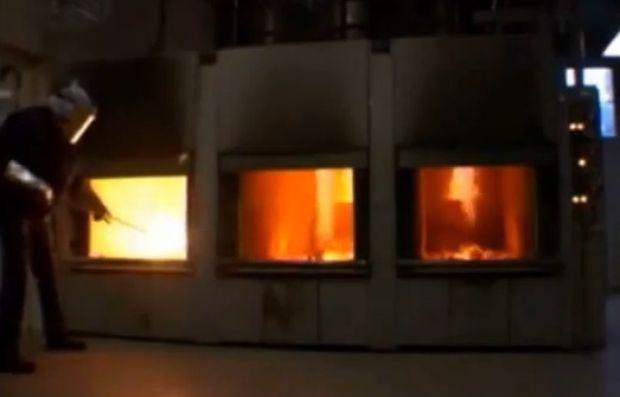 O femeie a fost arsă de vie în incinerator