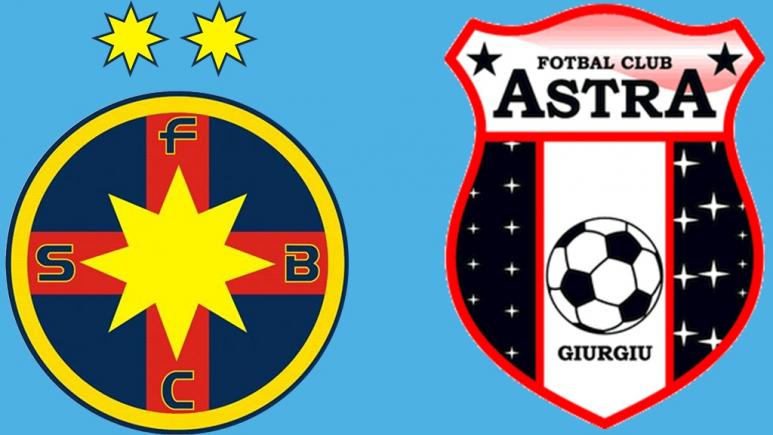 Liga I: FCSB - Astra Giurgiu 3-0, în play-off