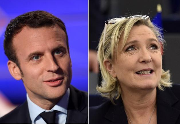 Prezidențiale Franța: Emmanuel Macron și Marine Le Pen , în turul al doilea