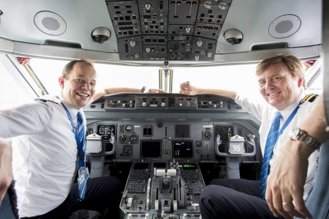 Regele Olandei, copilot la KLM. Nimeni nu a ştiut timp de 21 de ani!