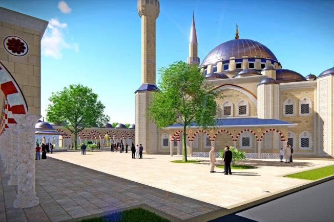 Cum arată proiectul viitoarei moschei de la București (galerie foto)