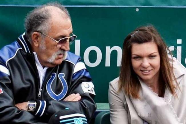 Simona Halep, după calificarea în semifinale la Roland Garros: "I-am spus lui Ion Ţiriac să nu mă lovească, pentru că se uită toată lumea la noi!"