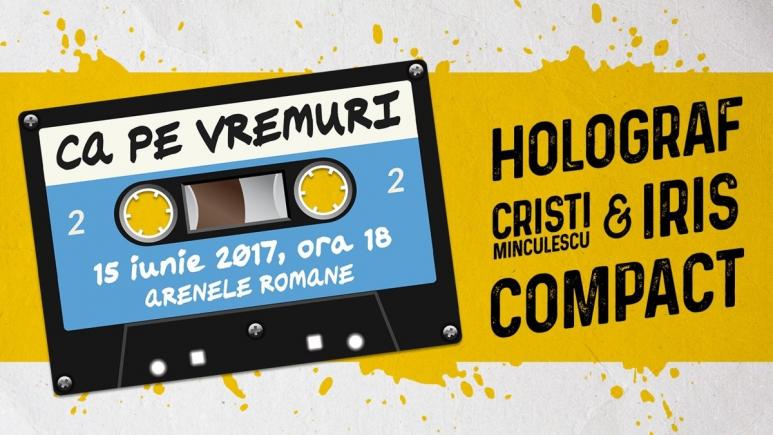 Mâine, concert ca pe vremuri la Arene. Programul evenimentului