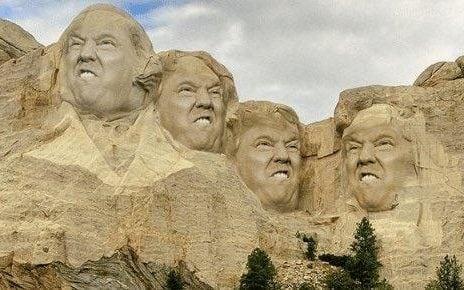 Donald Trump vrea şi el pe Muntele Rushmore. Reacţia internauţilor