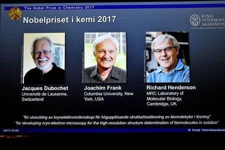 Un alt trio de cercetători câştigă Nobelul pentru Chimie
