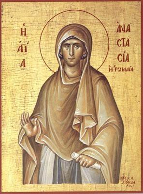 Calendar ortodox 29 octombrie: Sfânta Muceniţă Anastasia Romana