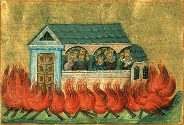 Calendar ortodox 28 decembrie: Sfinţii 20.000 de mucenici care au ars în Nicomidia