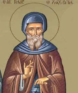 Calendar ortodox 8 ianuarie: Preacuviosul Părinte Gheorghe Hozevitul