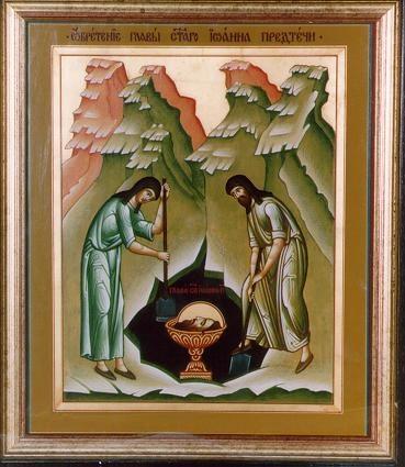 Calendar ortodox 24 februarie: Aflarea capului Sfântului Proroc Ioan Botezătorul