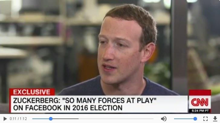Mark Zuckerberg s-a tânguit la CNN. Facebook A GREŞIT!