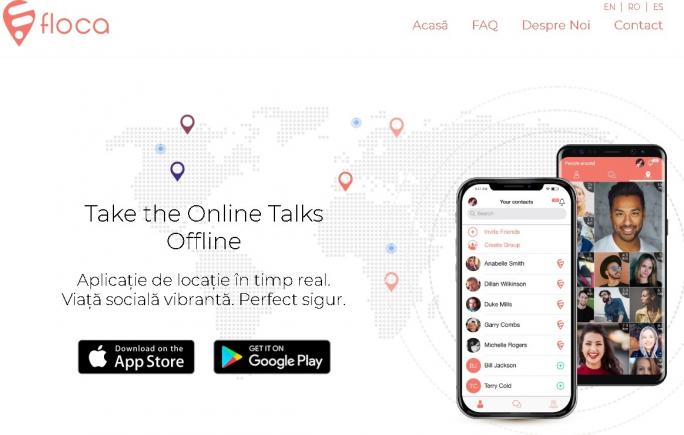 Floca, nouă aplicație de friending, lansată în Spania de către o echipă de români 