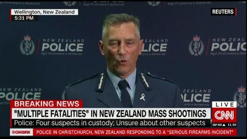 Zeci de morți în urma a două atacuri armate la două moschei din Noua Zeelandă