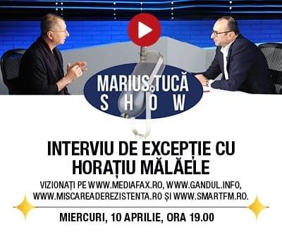 Marius Tuca Show Ediție Specială. Invitat: Horațiu Mălăele - video
