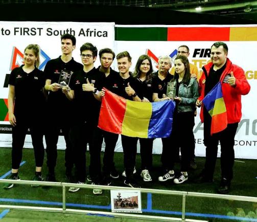România a câştigat locul întâi la Campionatul Internaţional de Robotică din Africa de Sud